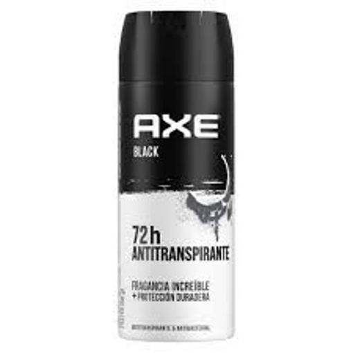 Imagen de DESODORANTE AXE ANTITRASPIRANTE BLACK 152ML (12 UNI)