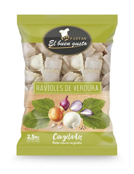 Imagen de RAVIOLES DE VERDURA EL BUEN GUSTO 2.5 KG (6 UNI)