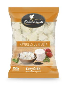 Imagen de RAVIOLES DE RICOTA EL BUEN GUSTO 750 GR (20 UNI)