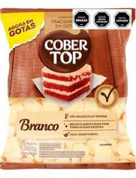 Imagen de CHOCOLATE COBERTURA MONEDAS BLANCO COBER TOP 1KG (10 UNI)